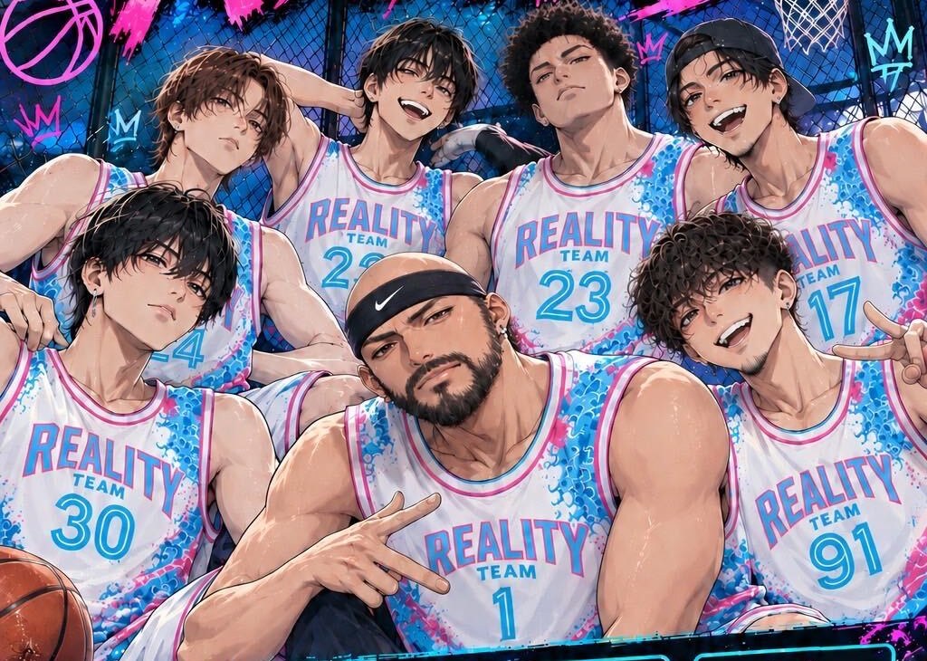 REALITYバスケ部メンバー